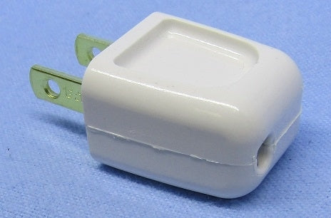 Philmore 8901 Jiffy AC Plug, Non Polarized, White