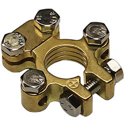 PICO 891P-11 6-1 AWG Positive Brass Battery Terminal with Accessory Capability, 1-Piece
