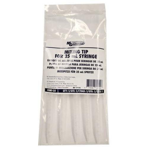 MG Chemicals 8MT-25 Mixing-Tips (5 Pack) for 25mL Cartridge Systems