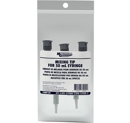 MG Chemicals 8MT-50 Mixing Tip for 50mL Syringe (5 Pack)
