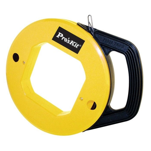 Proskit 900-148 Enclosed Steel Fish Tape 1/8" Wide, 100' Length