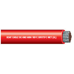 PICO 9006-5-28 6 AWG Red Boat Cable Wire, 500' Length