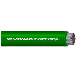 PICO 9008-3-28 8 AWG Green Boat Cable Wire, 500' Length