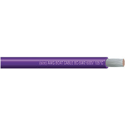 PICO 9010-9-28 10 AWG Purple Boat Cable Wire, 500' Length