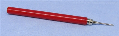 Philmore 912J Red Solderless Test Prods, Brass Nickel Plated Solderless Phone Tips 3/4" Long