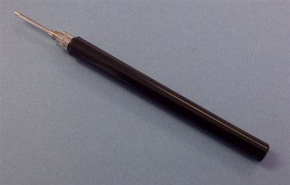 Philmore 913J Black Solderless Test Prods, Brass Nickel Plated Solderless Phone Tips 3/4" Long