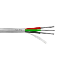 Provo 9203 Multi-Conductor Cable 20AWG 3 Conductor Stranded TC, Unshielded, Gray PVC, CMG/FT4, CSA/UL (300M = Full Box)