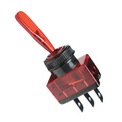 PICO 9405-11 16 Amp 12V On-Off Illuminated Toggle Switch - Red, 1-Piece