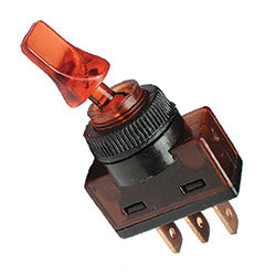 PICO 9407-11 16 Amp 12V On-Off Duckbill Illuminated Switch - Red, 1-Piece