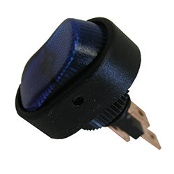 PICO 9411-1-11 16 Amp 12V On-Off Oval Rocker Switch - Blue, 1-Piece