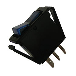 PICO 9413-1-11 20 Amp 12V On-Off Slim Illuminated Rocker Switch - Blue, 1-Piece