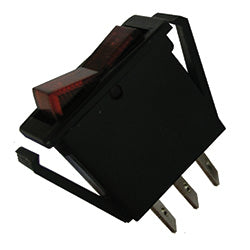 PICO 9413-5-11 20 Amp 12V On-Off Slim Illuminated Rocker Switch - Red, 1-Piece