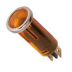 PICO 9414-7-BP 16 Amp 12V Amber Indicator Light, 1-Piece