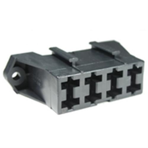 PICO 945-34 Stackable 4 Way Fuse Block with Brass Terminals , Compatible with ATC & ATO Automotive Blade Fuse