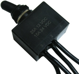 PICO 9462-11 Weather Resistant Sealed Toggle Switch DPST On-Off, 25A@12VDC / 15A@24VDC ** Rated for 12/24V Only **