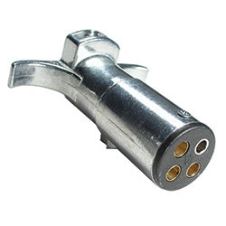 PICO 9472HD-BP 4 Pole Male Plug Heavy Duty Trailer Connector, 1-Piece