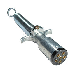 PICO 9476-34 6 Pole Male Plug with Guard Spring Trailer Connector, 10-Piece