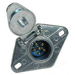 PICO 9477-34 6 Pole Female Socket Trailer Connector, 10-Piece