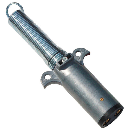 PICO 9489-11 2 Pole Male Plug Trailer Connector, 1-Piece