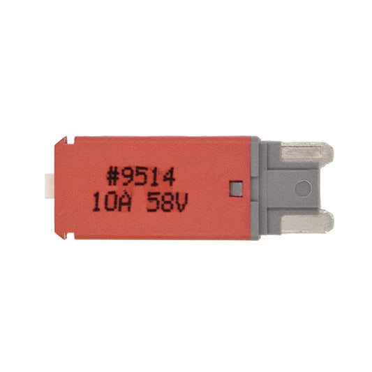 PICO 9514-11 10 Amp Type III Circuit Breaker Low-Profile Fuse Footprint, 1-Piece