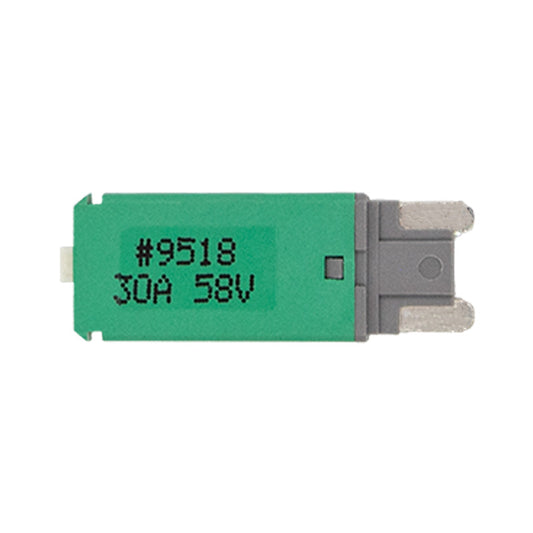 PICO 9518-11 30 Amp Type III Circuit Breaker Low-Profile Fuse Footprint, 1-Piece