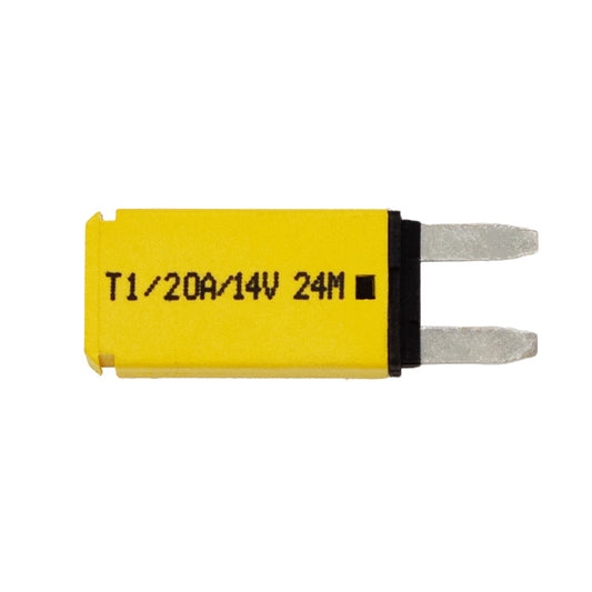 PICO 9626-11 20 Amp Type I Circuit Breaker Mini Fuse Footprint, 1-Piece