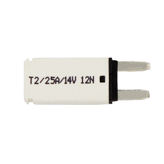 PICO 9637-11 25 Amp Type II Circuit Breaker Mini Fuse Footprint, 1-Piece