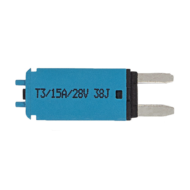 PICO 9641-11 15 Amp Type III Circuit Breaker Mini Profile Fuse Footprint, 1-Piece
