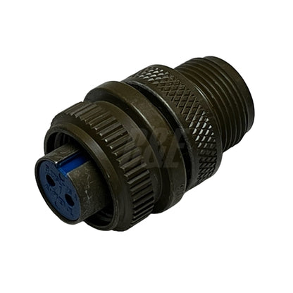 Amphenol 97-3106A-10SL-4S 2 Contact Female Insert Straight Plug Connector