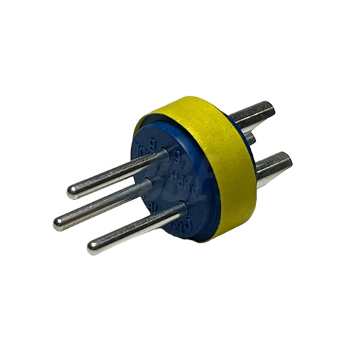 Amphenol 97-14S-1P 3 Contact Male Insert 16AWG