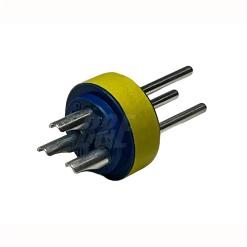 Amphenol 97-14S-1P 3 Contact Male Insert 16AWG
