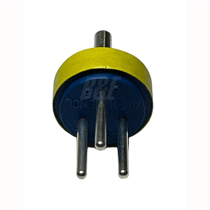 Amphenol 97-14S-1P 3 Contact Male Insert 16AWG