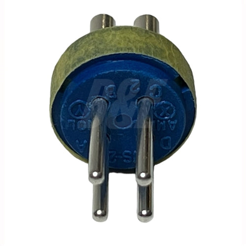 Amphenol 97-14S-2P 4 Contact Male Insert