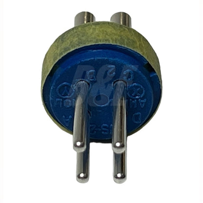 Amphenol 97-14S-2P 4 Contact Male Insert