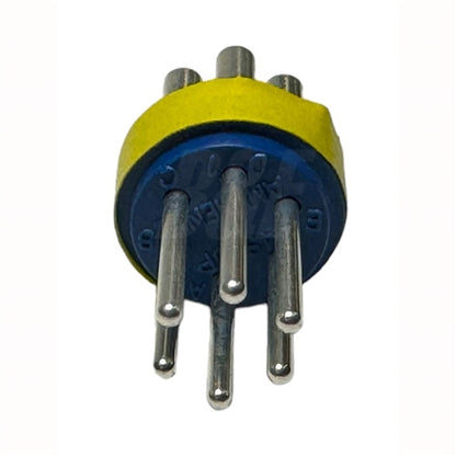 Amphenol 97-14S-6P 6 Contact Male Insert