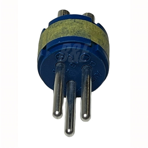 Amphenol 9716-10P 3 Contact Male Insert 12AWG