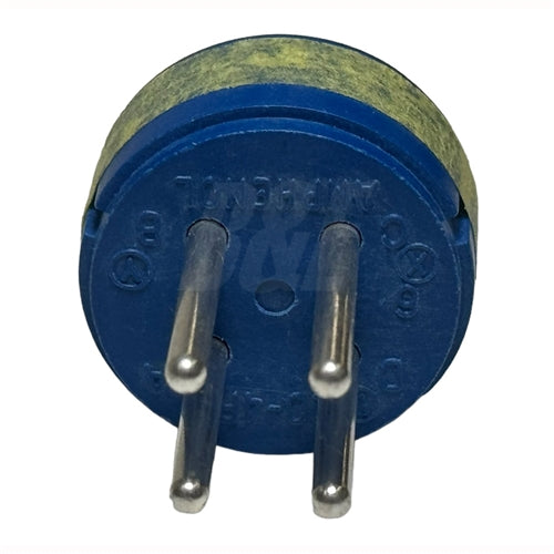 Amphenol 97-20-4P 4 Contact Male Inset 12AWG