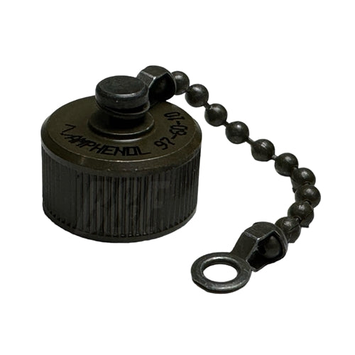 Amphenol 97-60-10 Receptacle Cap (Inside Thread) & Chain 10S/10SL, for MS3100, MS3101, MS3102 Housing