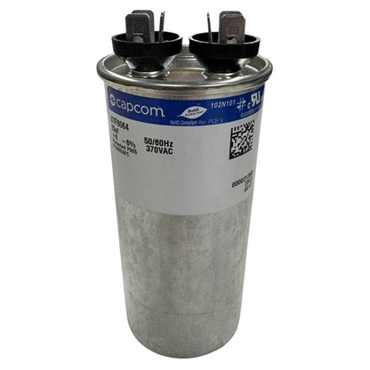 Capcom Genteq 97F8064 Motor Run Capacitor 25uF 370VAC Round ** Rated for Continuous/100% Duty Cycle **
