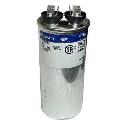 Capcom Genteq 97F9608 Motor Run Capacitor 30uF 370VAC Round ** Rated for Continuous/100% Duty Cycle **