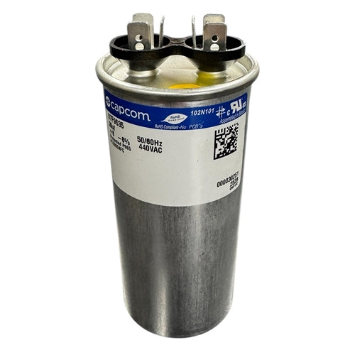 Capcom Genteq 97F9635 Motor Run Capacitor 30uF 440VAC Round ** Rated for Continuous/100% Duty Cycle **