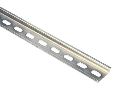 Wieland Steel Slotted DIN Rail 2M Length 98.300.1000.0 35mm x 7.5mm (TS35)