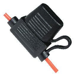 PICO 987-C 16 AWG 15 Amp Standard Blade In-Line Fuse Holder with Cap, 100-Piece