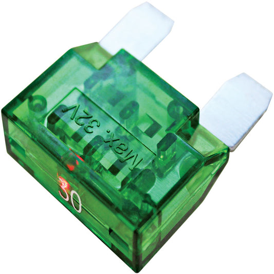 PICO 9991-12 30 Amp MAX Blade Fuse with LED Indicator, 2-Piece