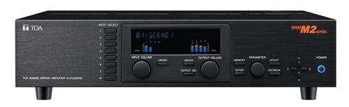 TOA A-9240SHM2 Cu 240 Watt Single Channel Mixer / Matrix Amplifier, Max 8 Inputs 8 Outputs, Hi-Z