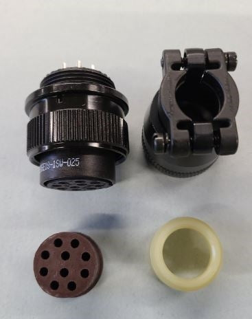 Amphenol ACS06E18-1SW-025 Circular Connector, Female Plug, 10 Pin 16GA, Hazardous Environment