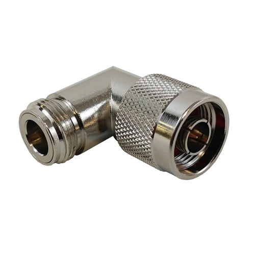 Phantom Cables AD-0001-RA N-Type Male to N-Type Female Adapter, Right Angle