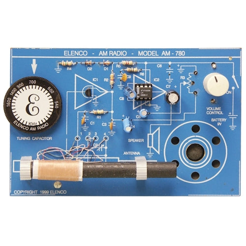 Elenco AM780K Two IC AM Radio Kit
