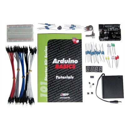 Osepp ARD-01 Arduino 101 Basic Starter Kit *** Return Policy: Unopened/Shrink Wrapped Only ***