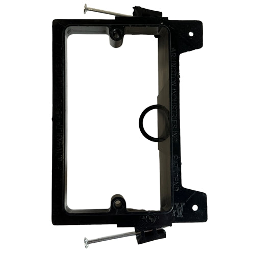 Provo AR-LVN1 Low Voltage MTG Bracket, Stud Mount w/Nails Mud Ring